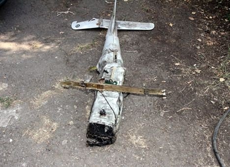Украинские каратели сбили беспилотник, но свой