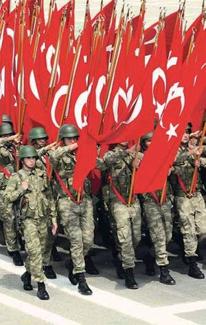 Где слабое место турецкой армии?