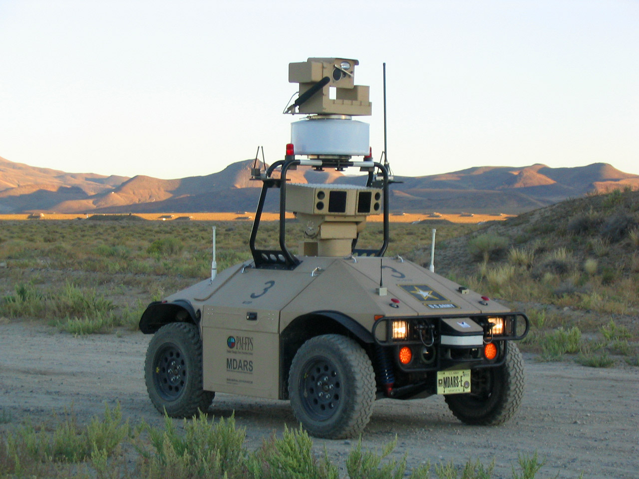 Американский роботизированный комплекс охраны важных объектов МDАRS