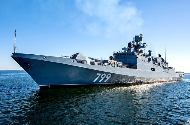 Новейший фрегат «Адмирал Эссен» уже отправили на ремонт