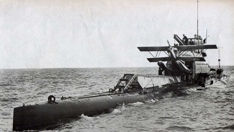 Монстры морских глубин. Уникальные подводные авианосцы Второй Мировой