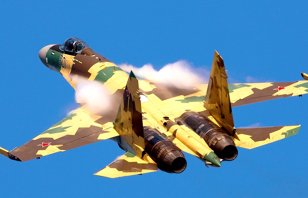Су-35 в небе над Испанией: российский истребитель переполошил НАТО