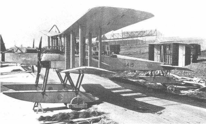 Опытный дальний противолодочный гидросамолет Blackburn G.P.. Великобритания Опытный дальний противолодочный гидросамолет Blackburn G.P.. Великобритания