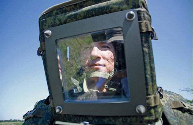 Бронированный шлем для русских саперов усилили климат-контролем