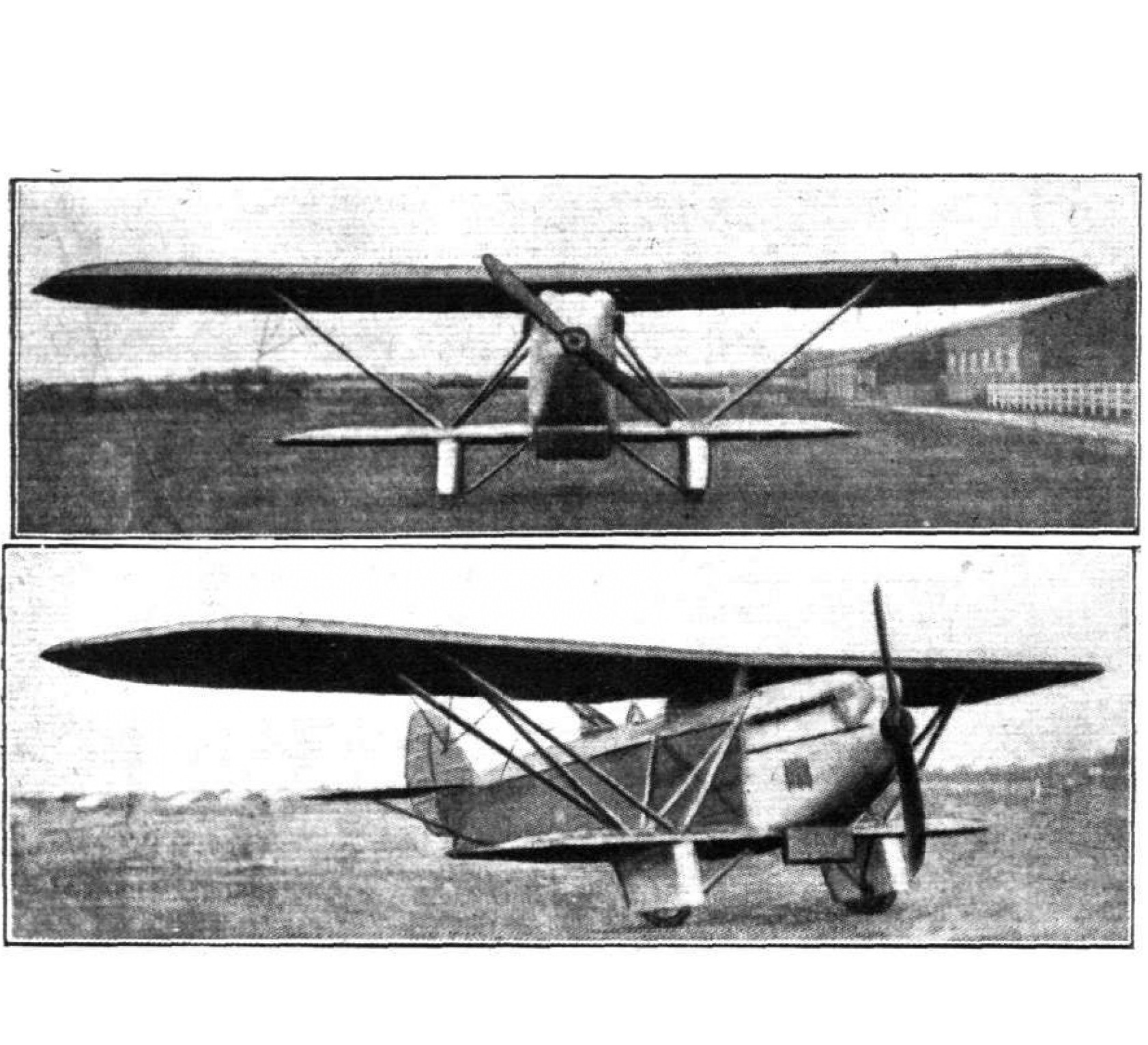 Разведчик-легкий бомбардировщик Descamps-Brunet A.2. Франция Разведчик-легкий бомбардировщик Descamps-Brunet A.2. Франция