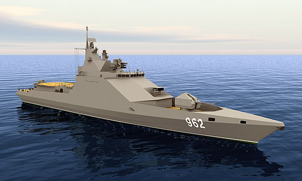 Для ВМФ России закладывают новый патрульный корвет Для ВМФ России закладывают новый патрульный корвет