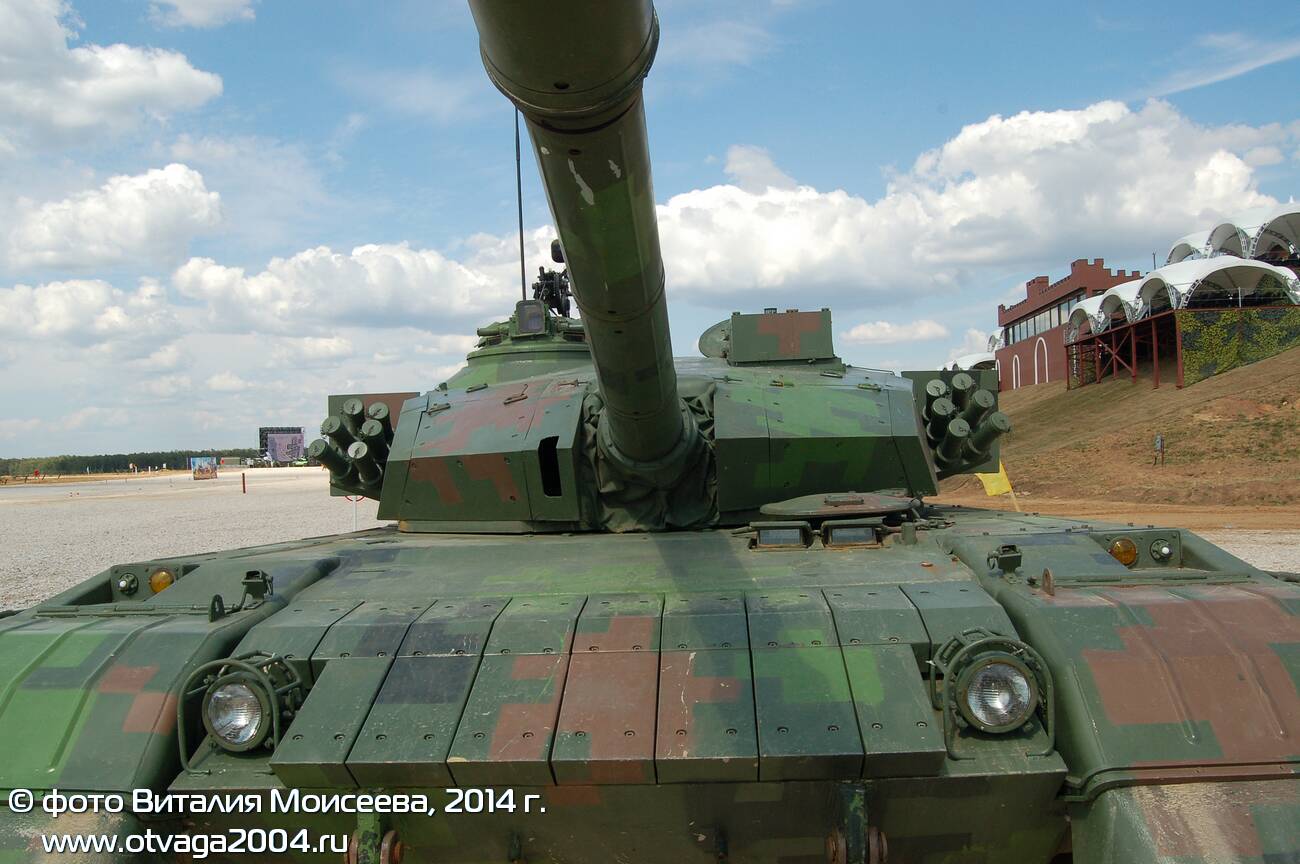 Китайский танк «Тип 96А» в Алабино – фотообзор