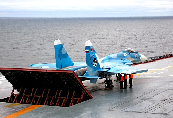 Авиация «Адмирала Кузнецова» вылетела в Сирию