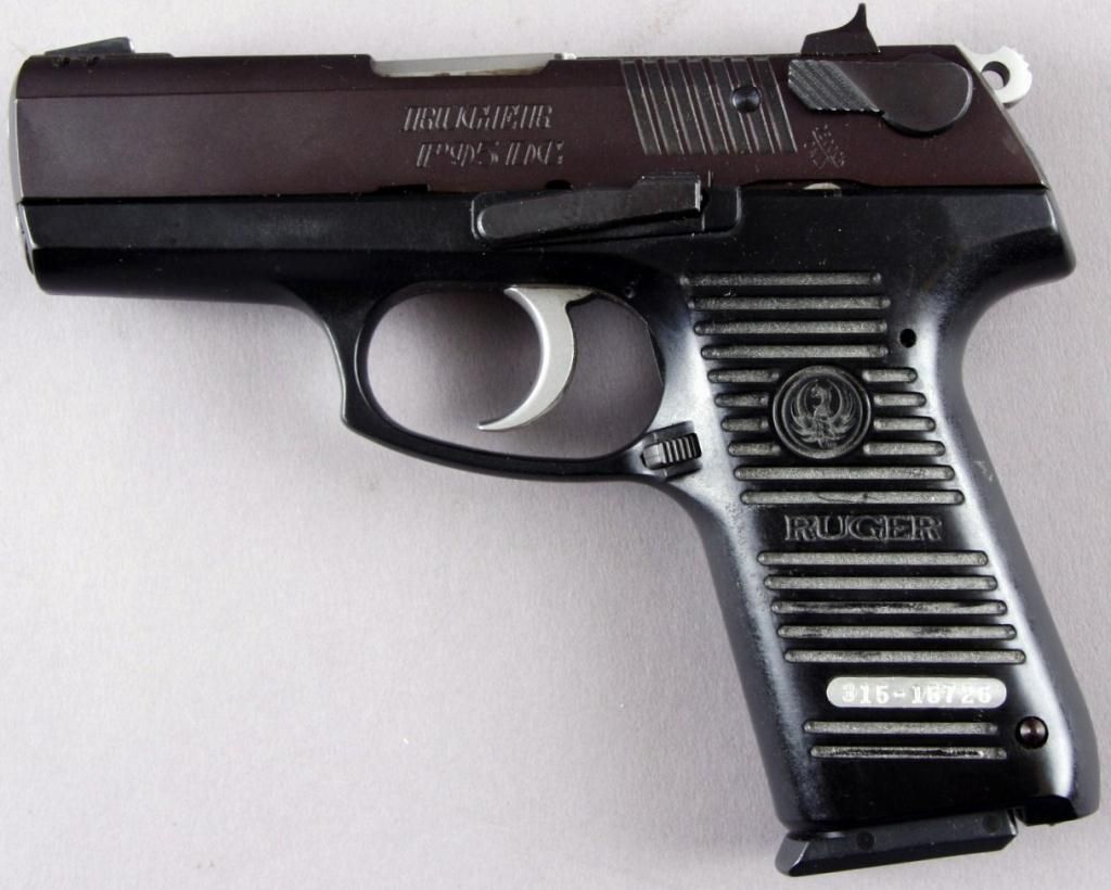 Первый пистолет с полимерной рамкой от компании Ruger - P95