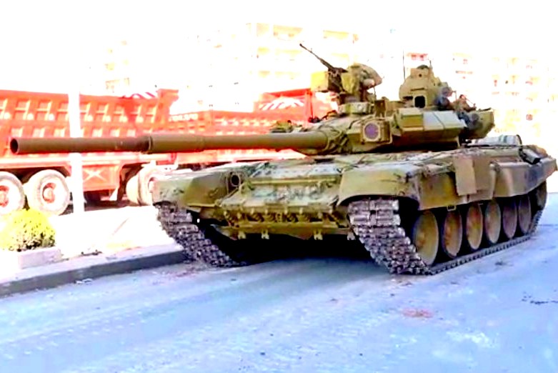 1-ая бронетанковая дивизия САА продвигается в Алеппо под прикрытием ВВС