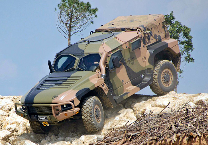 Силы обороны Австралии получают первую партию бронеавтомобилей  Hawkei 4х4