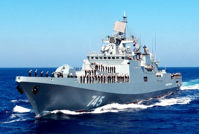 Испытание боем: Новейший фрегат «Адмирал Григорович» идет в Сирию