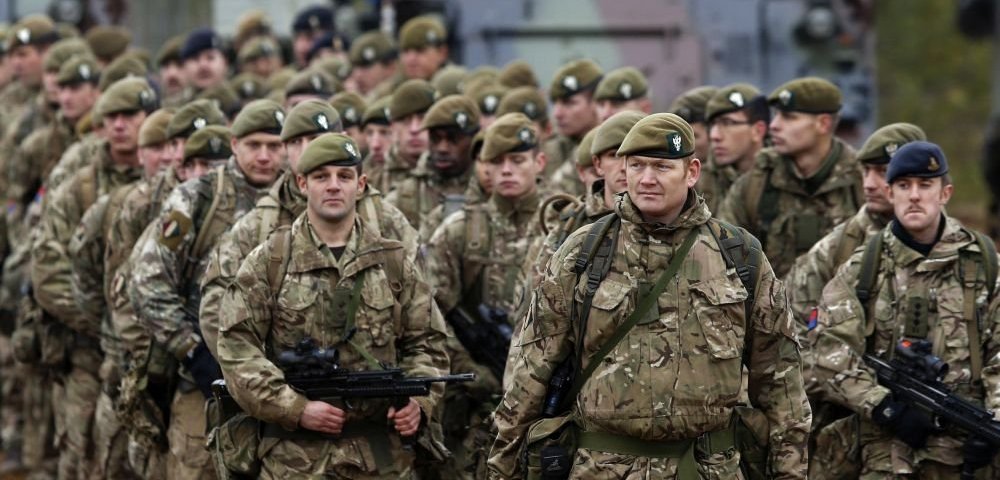 На оборону Эстонии от РФ выдвигаются 800 британских солдат и офицеров