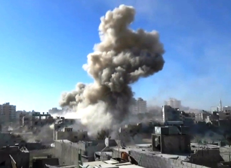 Сводка из Сирии: СА уничтожает террористов несмотря на химические атаки