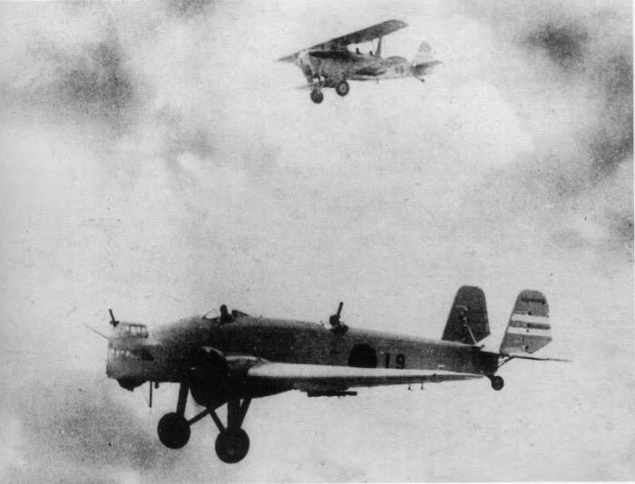 Легкие бомбардировщики Ki-2. Япония Легкие бомбардировщики Ki-2. Япония