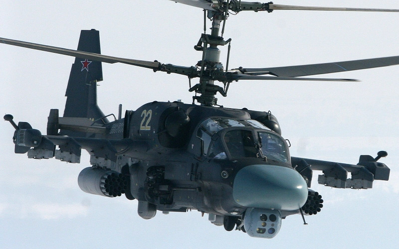 Военные раскрыли секреты новейшего Ка-52К «Катран» Военные раскрыли секреты новейшего Ка-52К «Катран»