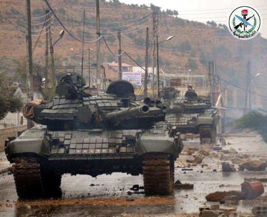 В Сирии наряду с Т-72Б и Т-90 замечены "свежие" Т-72АВ