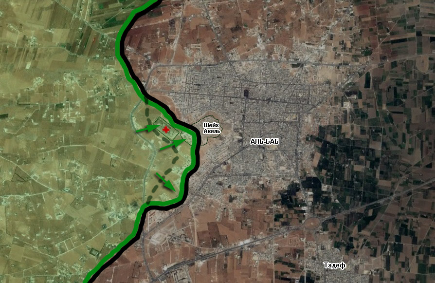 Турецкая армия и боевики ССА начали штурм города Аль-Баб