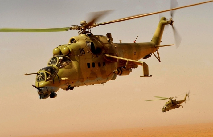 «Горячая десятка» лучших ударных вертолетов мира
