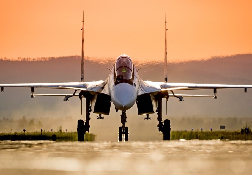 Налет 40 тысяч километров: кадры учений пилотов Су-30СМ