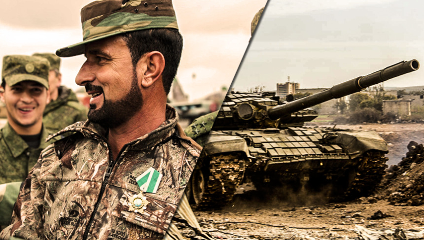 Сирийские Т-72 полковника Сухейля Аль-Хасана сокрушили боевиков в Алеппо