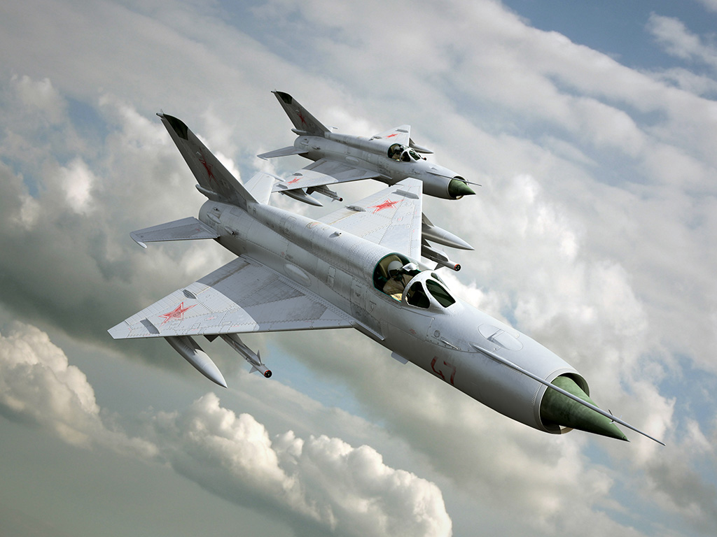 Миг-21: Легендарный истребитель 3-го поколения на страже сирийского неба