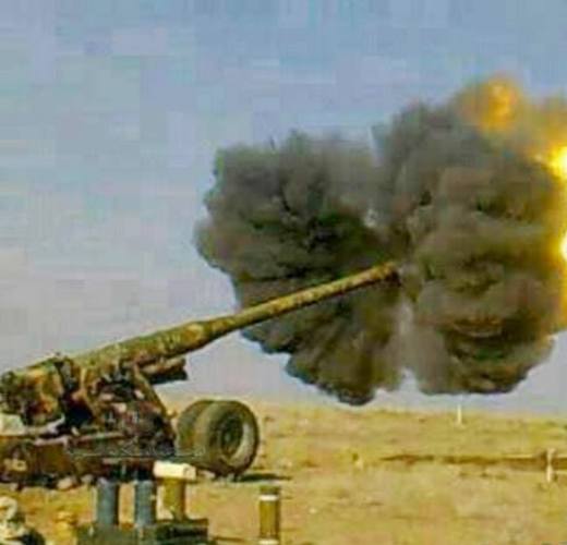 В Сирии продолжает воевать 180-мм пушка Асада