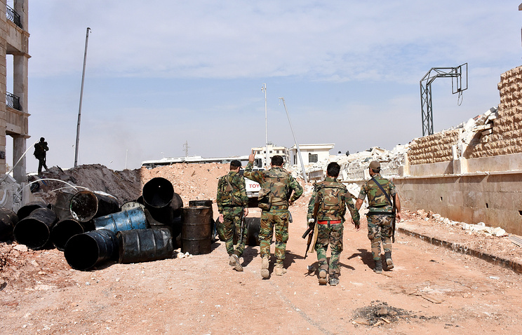 Сирийская армия обнаружила склад боевиков с отравляющими веществами