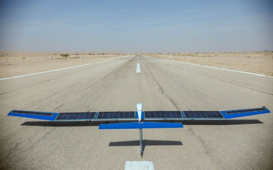 Испытание дронов на солнечной энергии