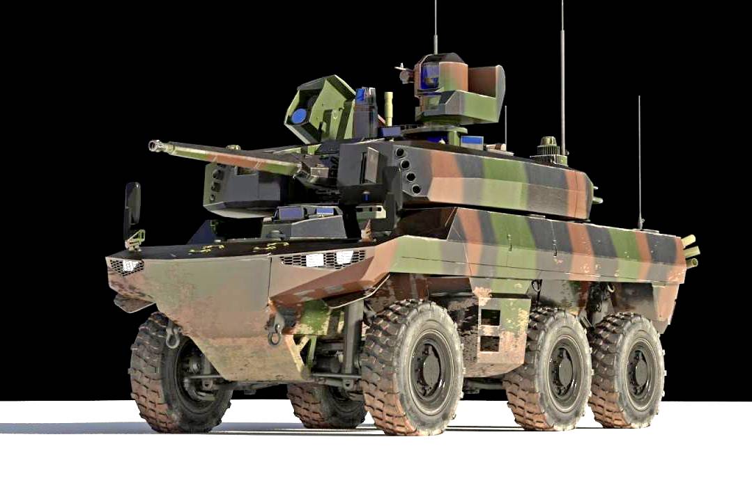 Французская боевая разведывательная бронемашина Jaguar Французская боевая разведывательная бронемашина Jaguar