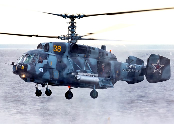 «Вертолеты России» передали ВМФ РФ партию Ка-29