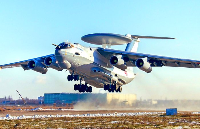 Снова в небе очередной модернизированный самолет А-50У для ВКС России