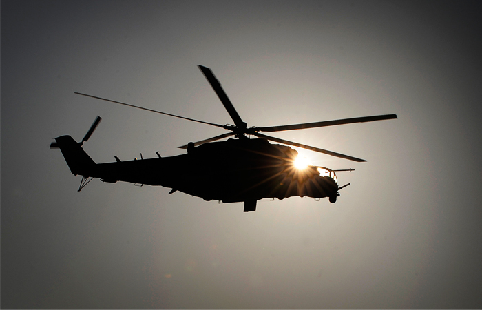 ИГИЛ заявляет о сбитом вертолете ВКС России под Пальмирой