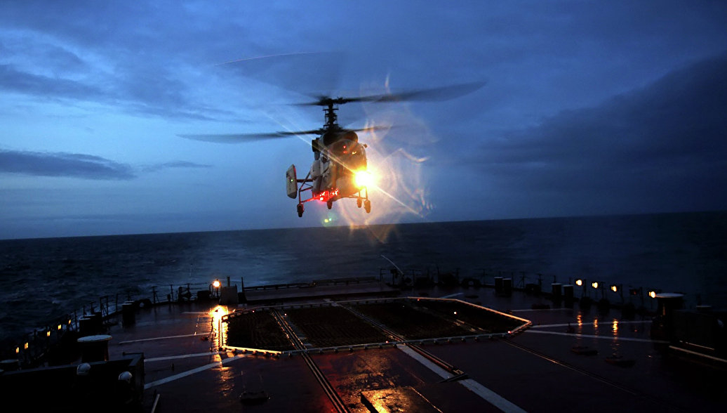 ВМФ России получил новейший многоцелевой вертолет Ка-27М