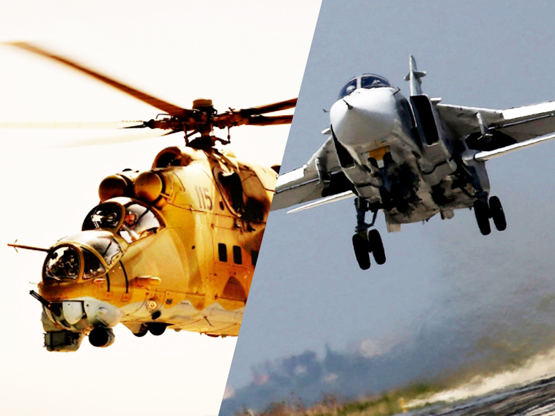 Сводка Пальмиры: Ми-35 и Су-24 молотят боевиков, «Тигры» Асада на подходе