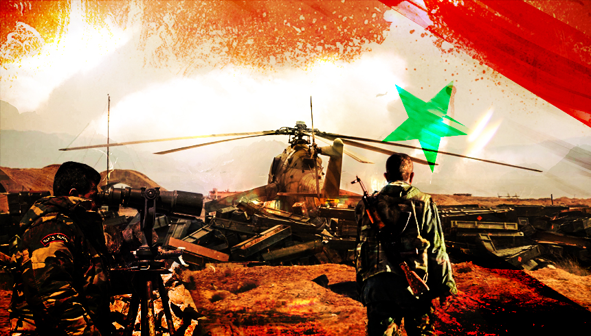 Гвардия Асада решительно расширяет буфер аэродрома Т-4 под Пальмирой