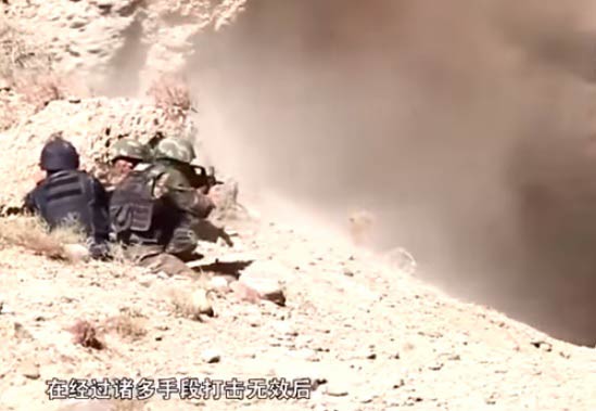Китайский спецназ ликвидировал группу террористов в горах Синьцзяна