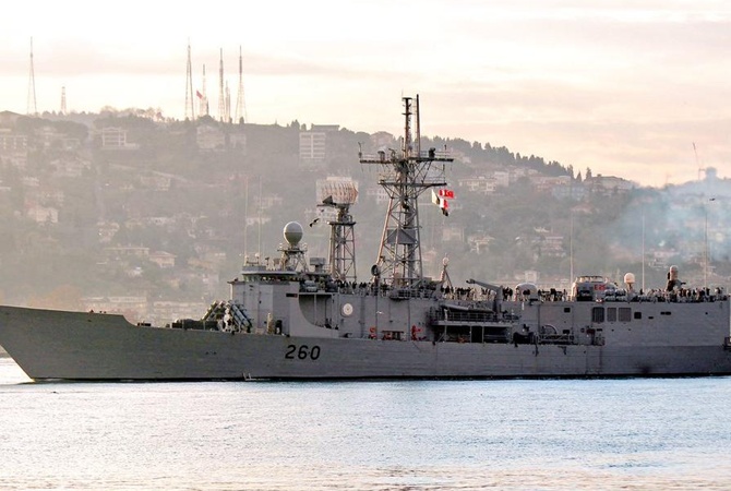 Фрегат ВМС Пакистана «Аламгир» прибыл в Новороссийск с трехдневным визитом