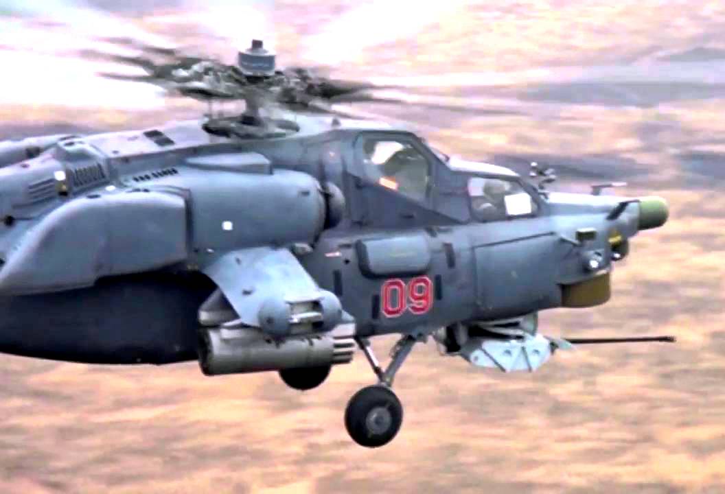 Российские вертолеты огненным шквалом отбрасывают ИГИЛ под Пальмирой