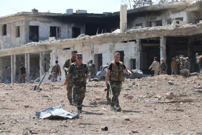 Сирийская армия вошла в квартал Суккри города Алеппо