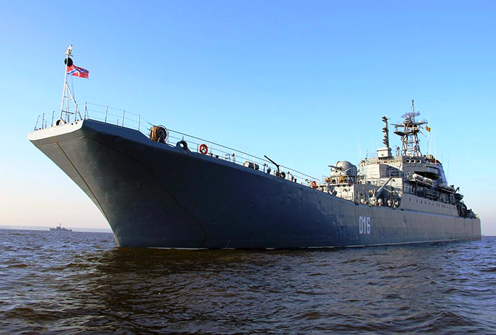Тартус примет большой десантный корабль «Георгий Победоносец»