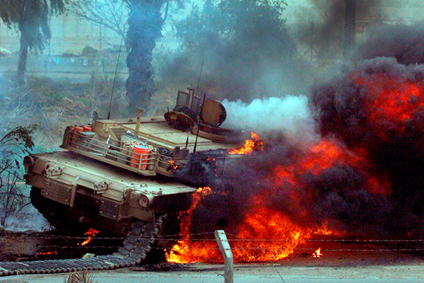 Пылающий ТОП-5: самые яркие моменты подрывов танков «Абрамс»