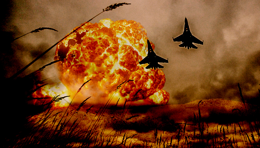 Боевики засняли уничтожение собственных позиций русскими авиаударами