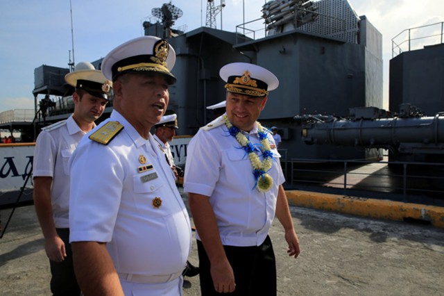 Россия и Филиппины впервые проведут морские учения