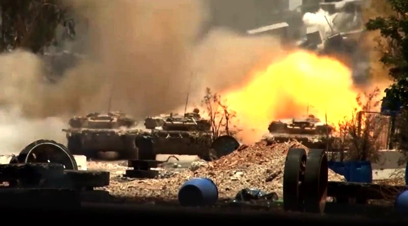 Масштабная контратака сирийской армии обратила джихадистов в бегство
