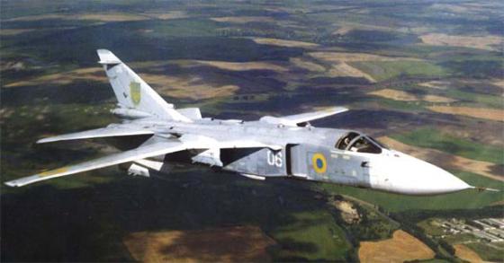 Боевое применение украинских Су-24М (МР) в конфликте на Донбассе