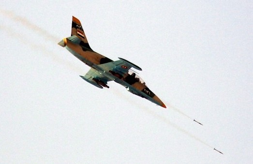 ВВС Сирии «размазали по пустыне» более 30 боевиков на севере страны
