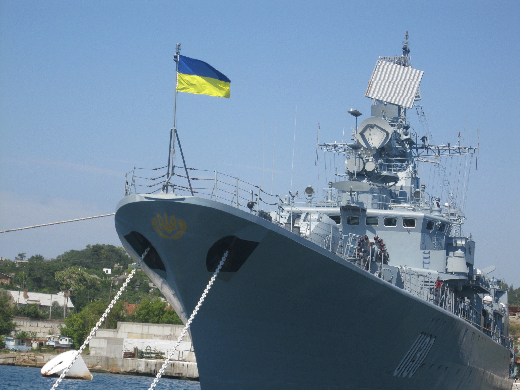 Болезнь от бессилия: замерзший флот Украины пытается укусить Россию