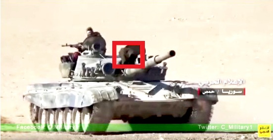 У бойцов Асада засветились танки Т-72 с тепловизорами