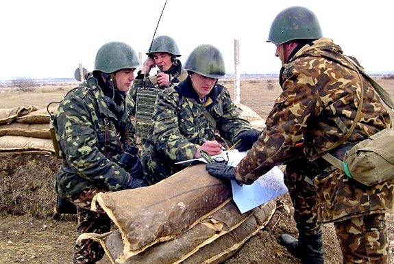 Пьяные украинские морпехи подожгли артиллерийский склад